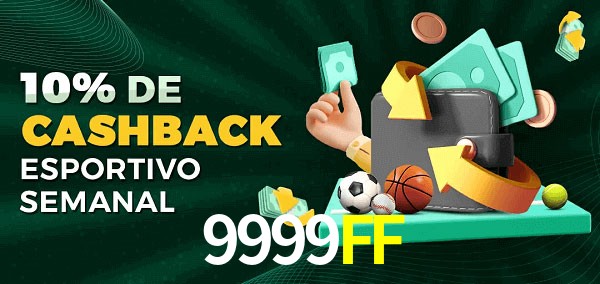 10% de bônus de cashback na 9999FF